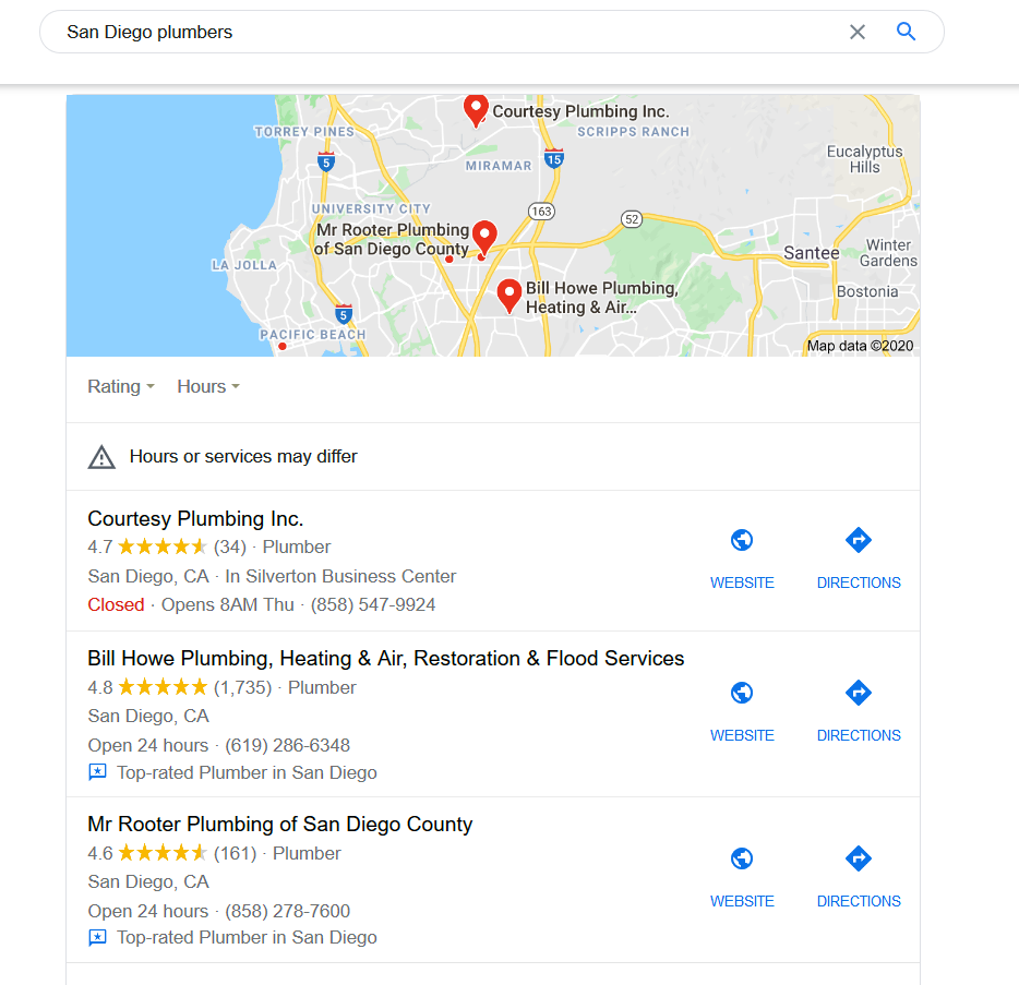 Google Local SEO for 3-pack